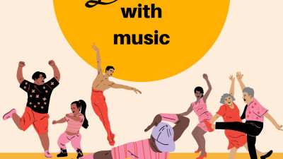 한인회 연말 파티 댄스 타임