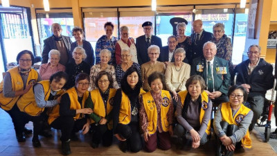 참전용사 초청 연말 점심식사